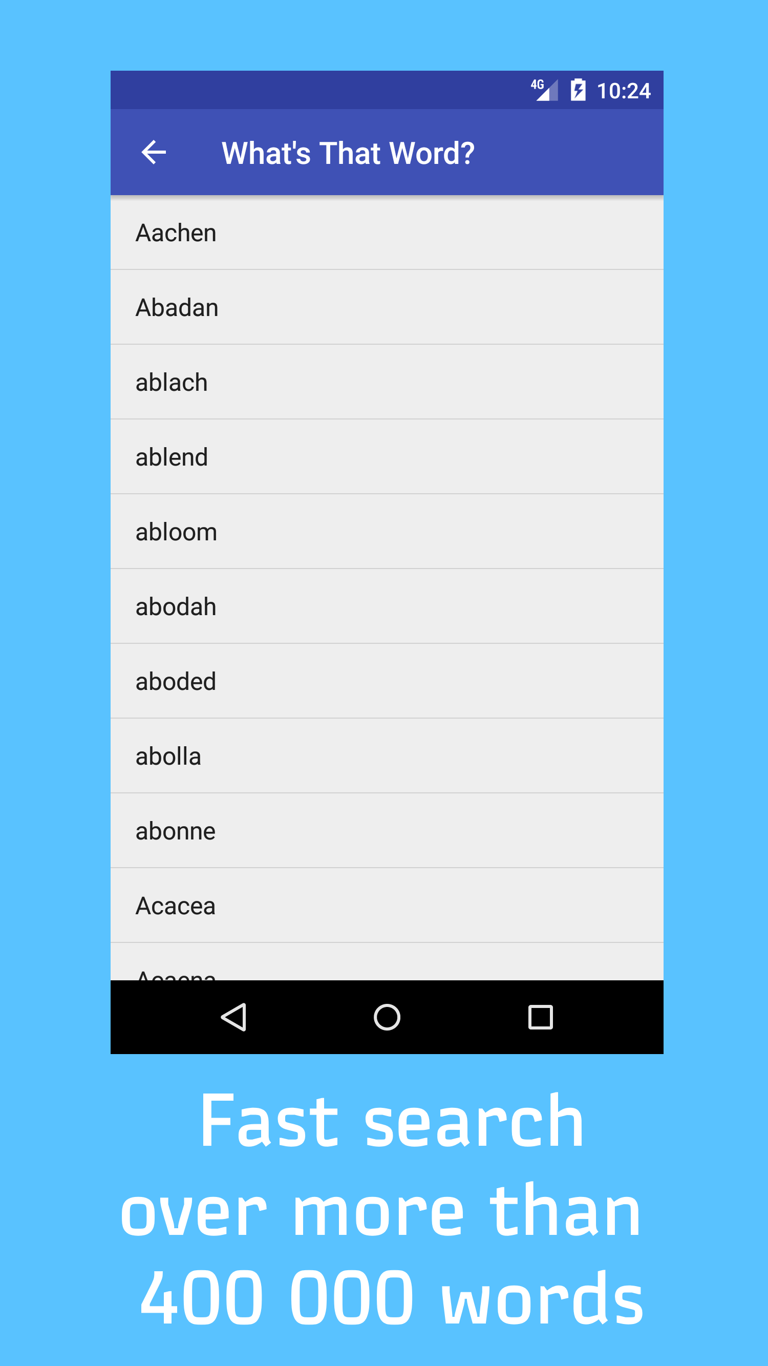 What's That Word? Word puzzles solver gallery image