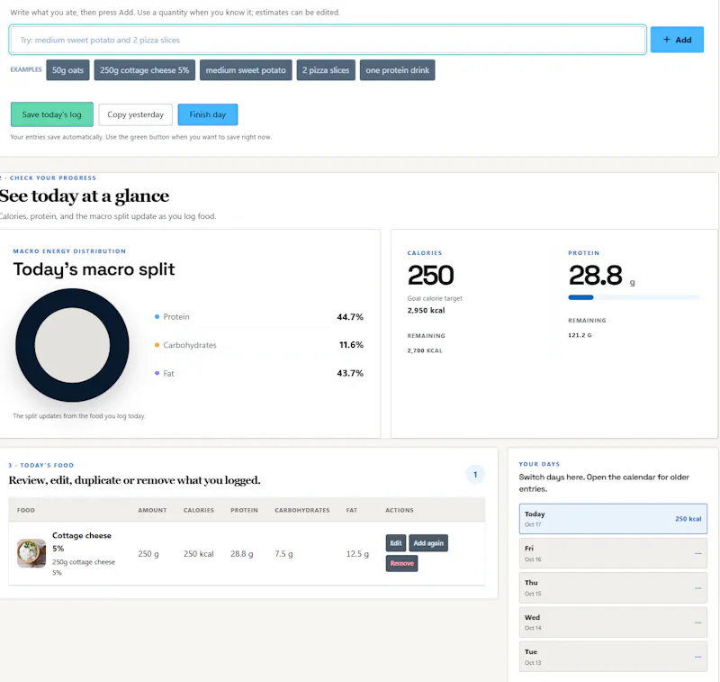 FuelPhysique screenshot 7