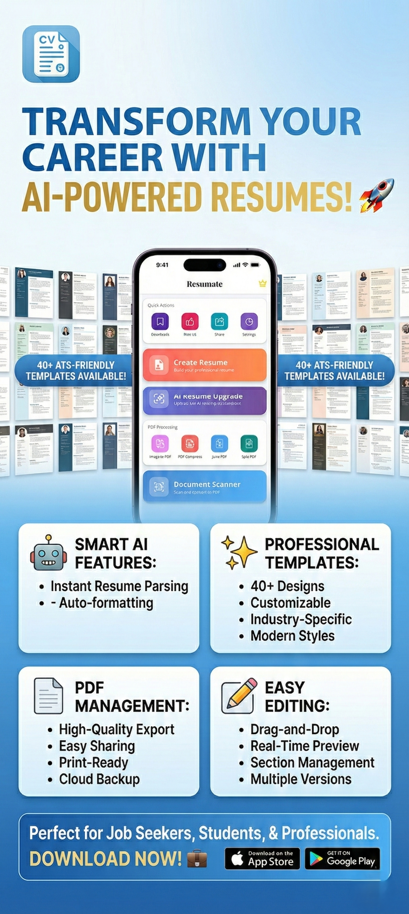 AI Resume Builder & CV Maker gallery image