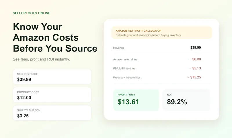 SellerTools Online screenshot 1