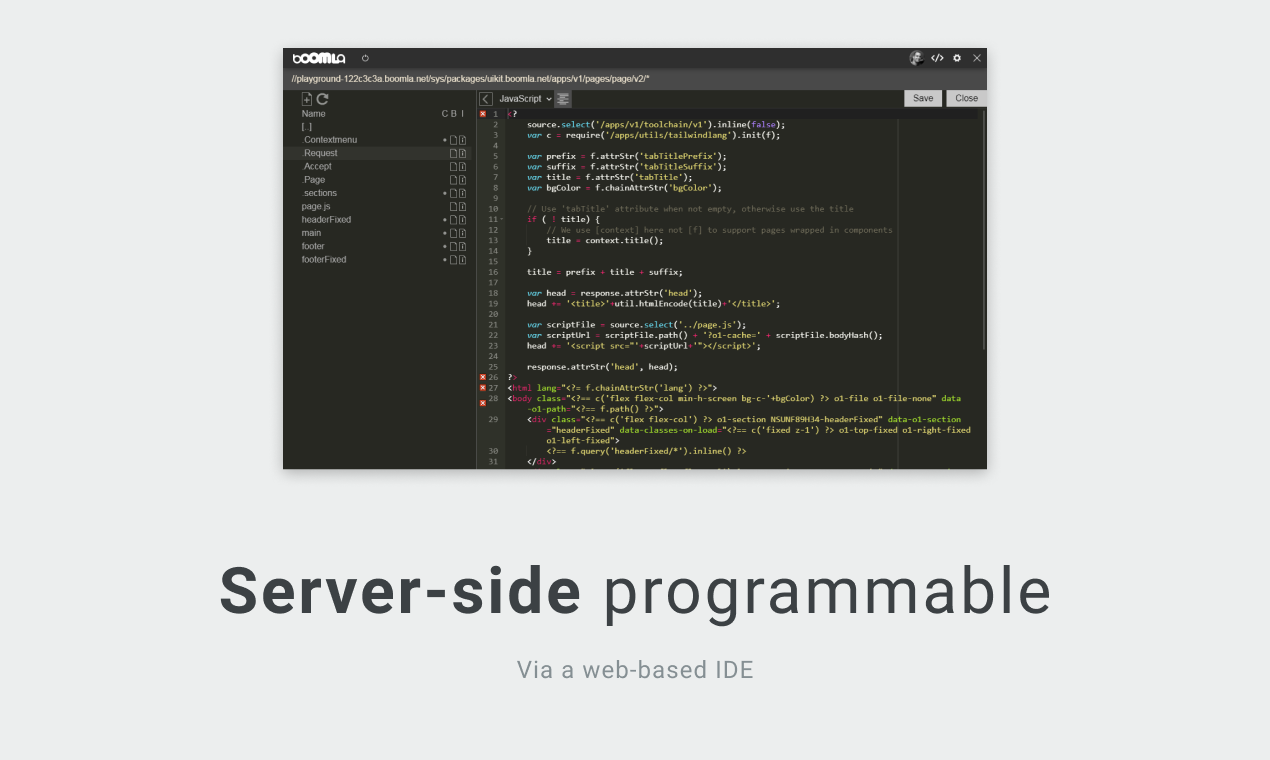 Boomla Website Builder gallery image