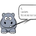 Happo the happiness hippopotamus