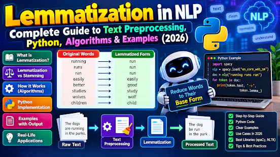 Lemmatization in NLP: Complete Guide gallery image