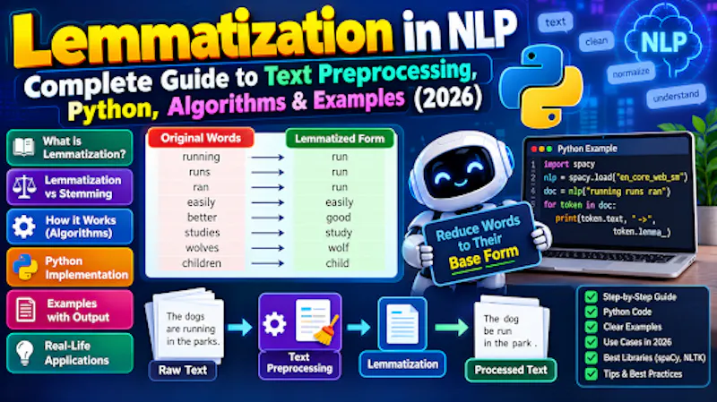 Lemmatization in NLP: Complete Guide screenshot 1