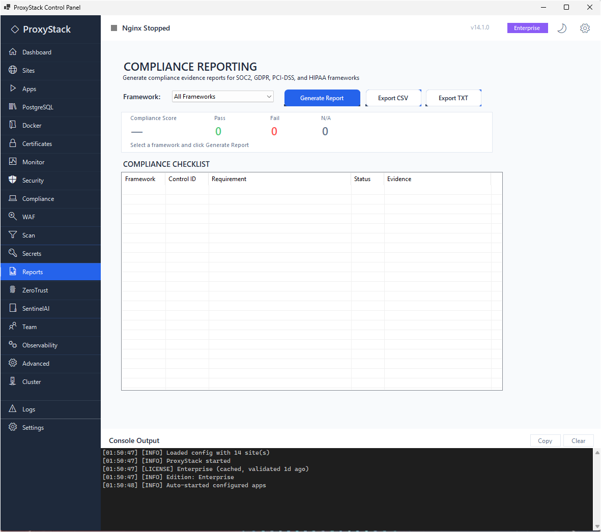 ProxyStack + SentinelAI gallery image