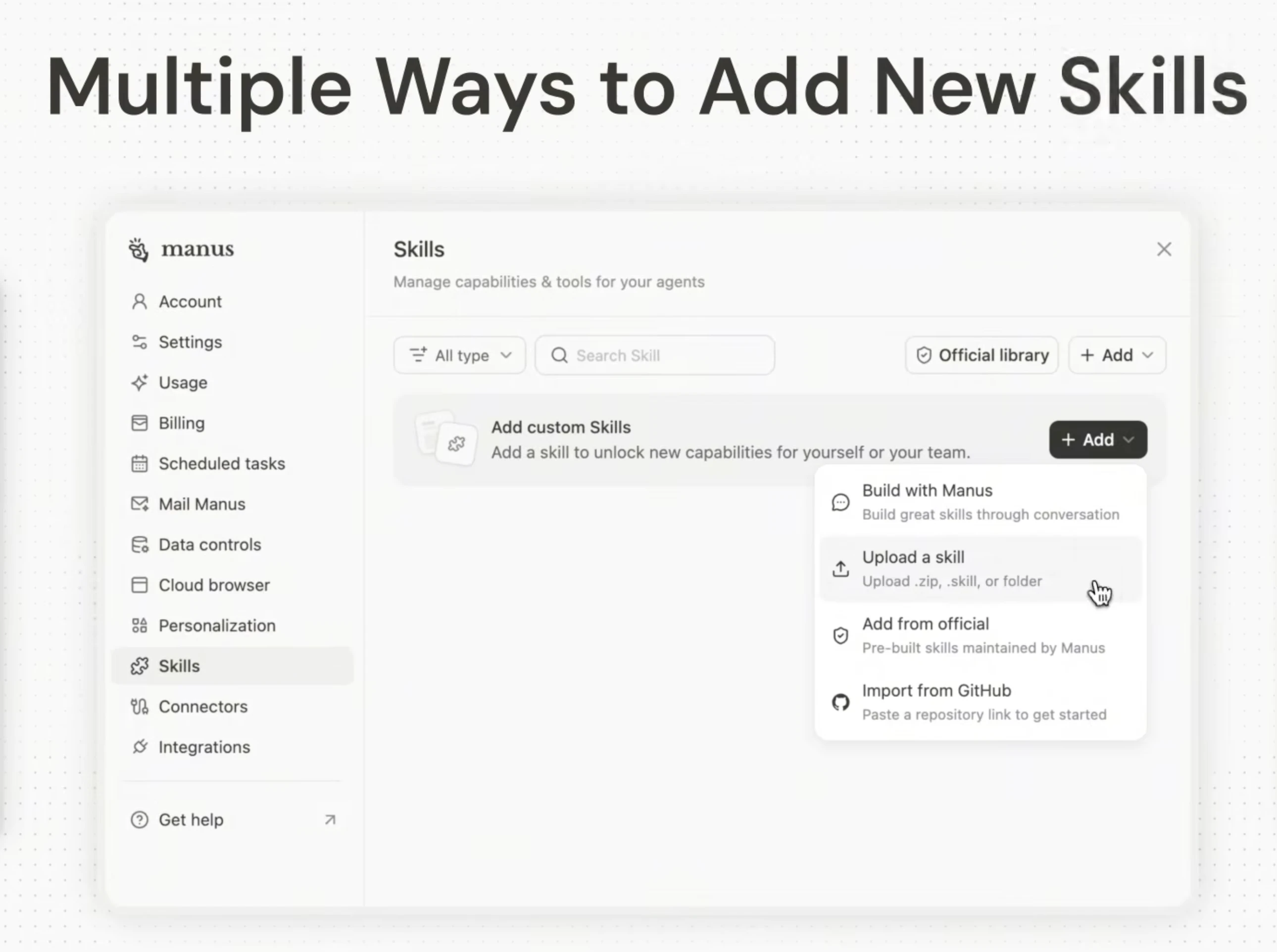 Manus Skills screenshot 3