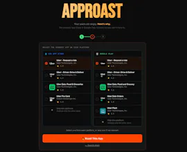 AppRoast Discover Why Users Hate Any App gallery image