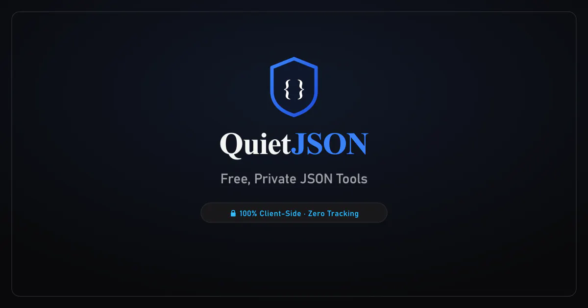 QuietJSON 截图 1