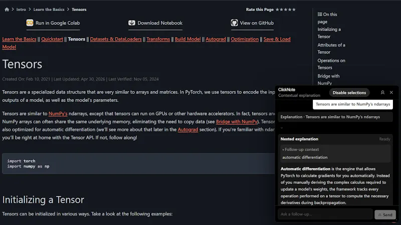 ClickNote screenshot 3