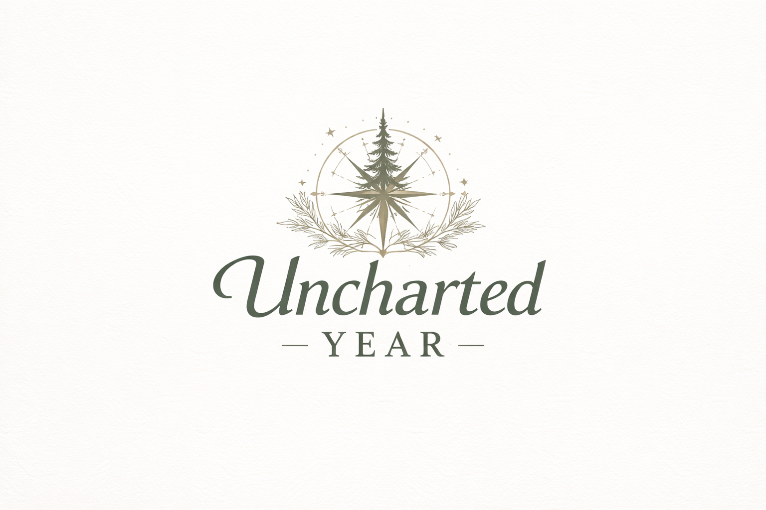 Uncharted Year - Living map of your life logo