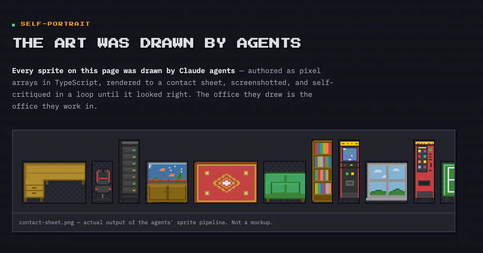 Pixel Agents working in a pixel office screenshot 2