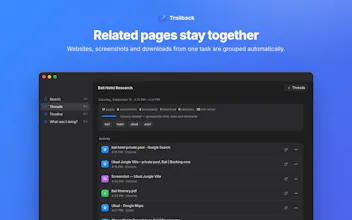 Trailback for Mac & Windows gallery image
