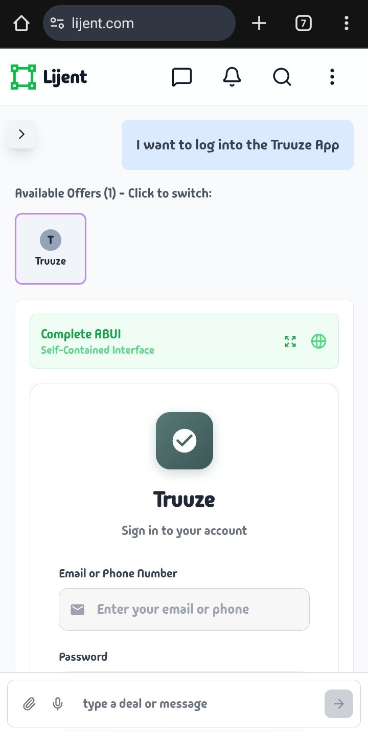 Lijent - Screenshot 2 showing product features and functionality