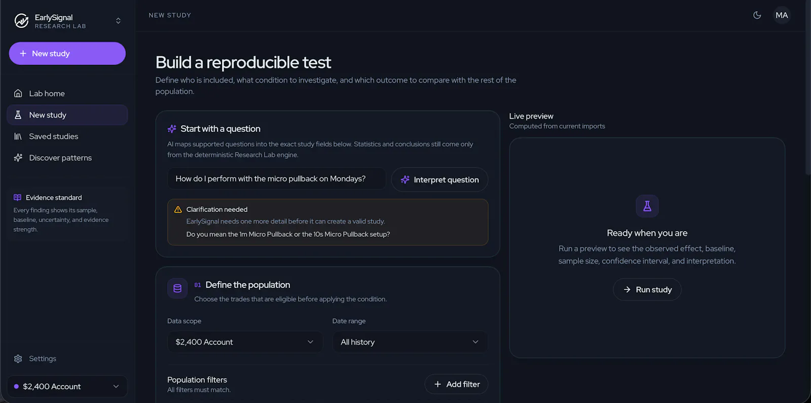 EarlySignal screenshot 3