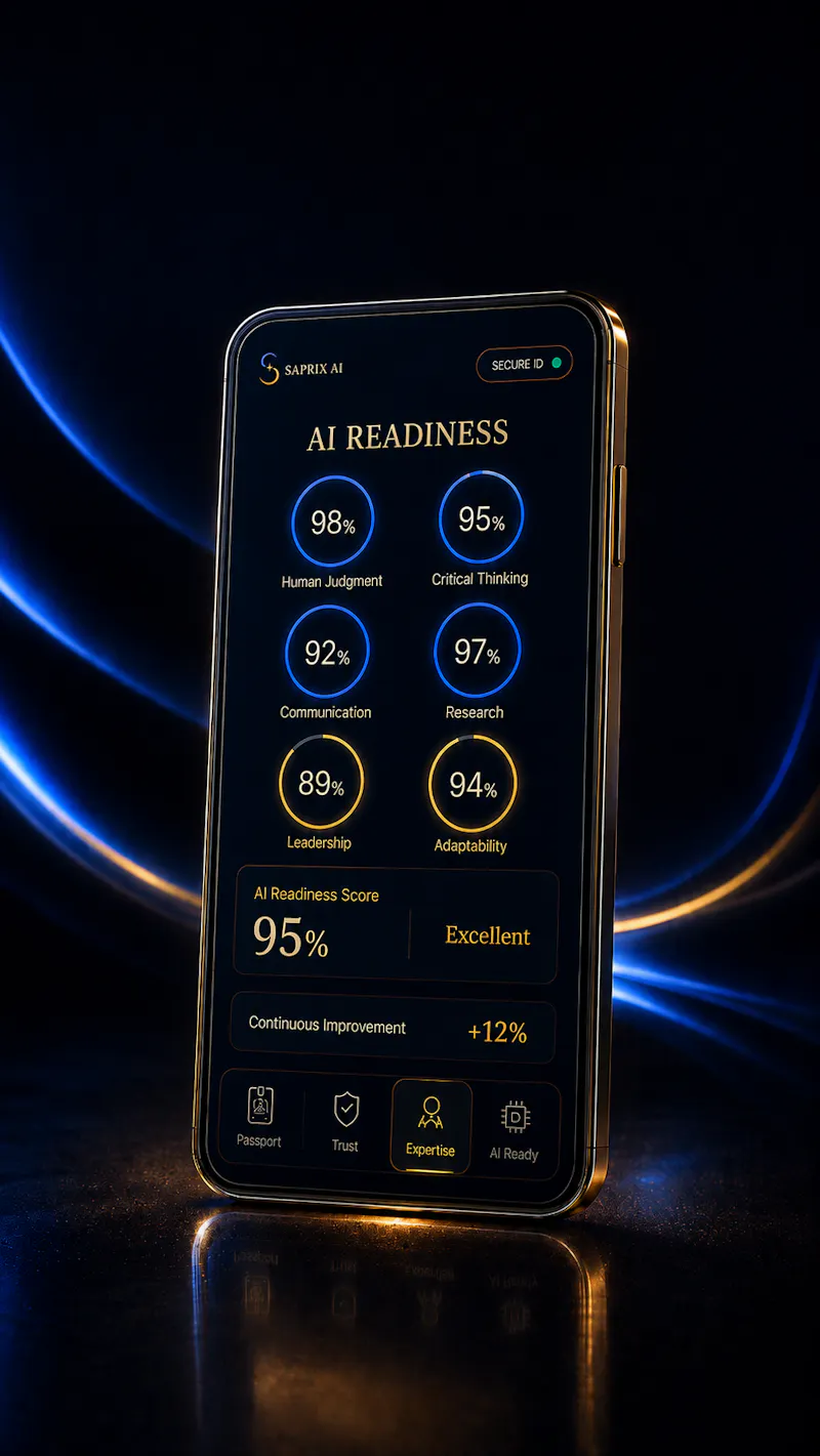 Saprix AI Passport screenshot 2