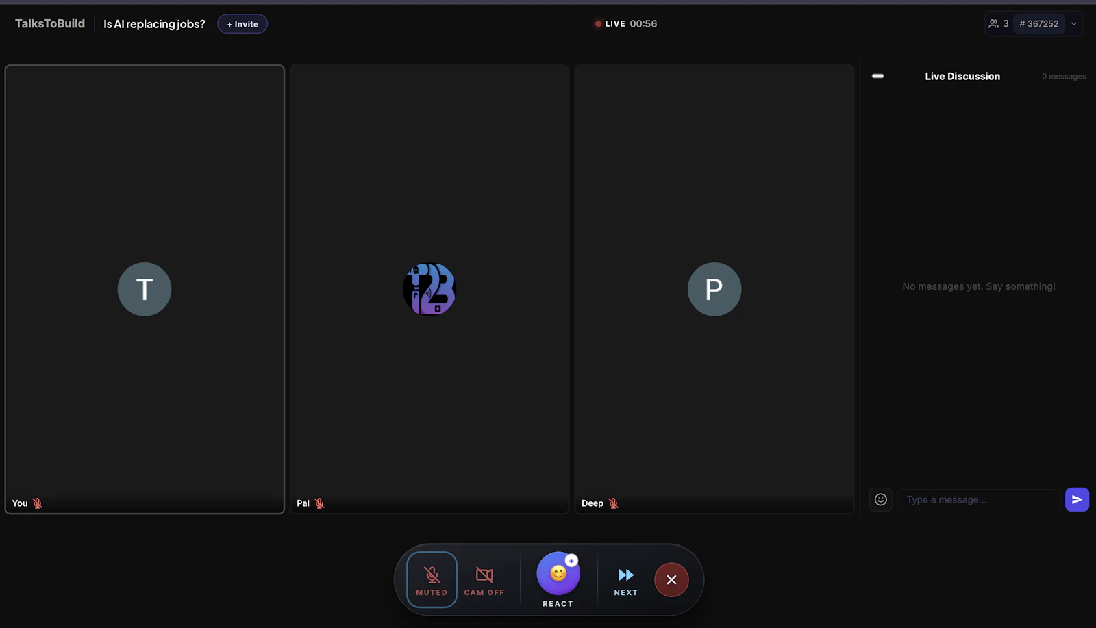 TalksToBuild screenshot 2