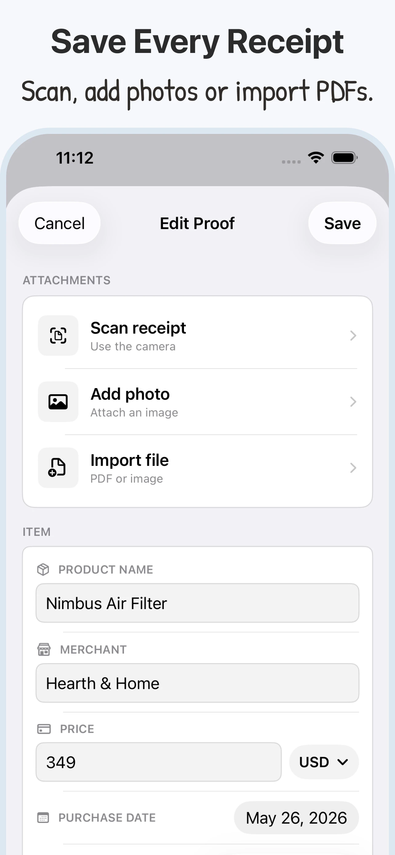 StoreProof screenshot 4