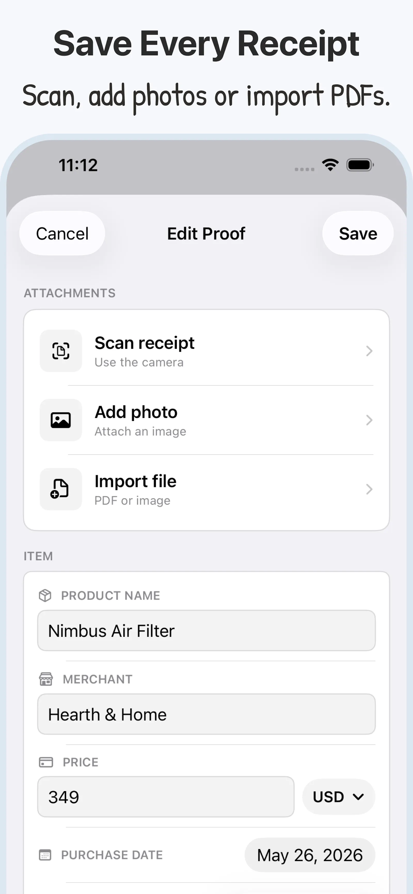 StoreProof screenshot 4