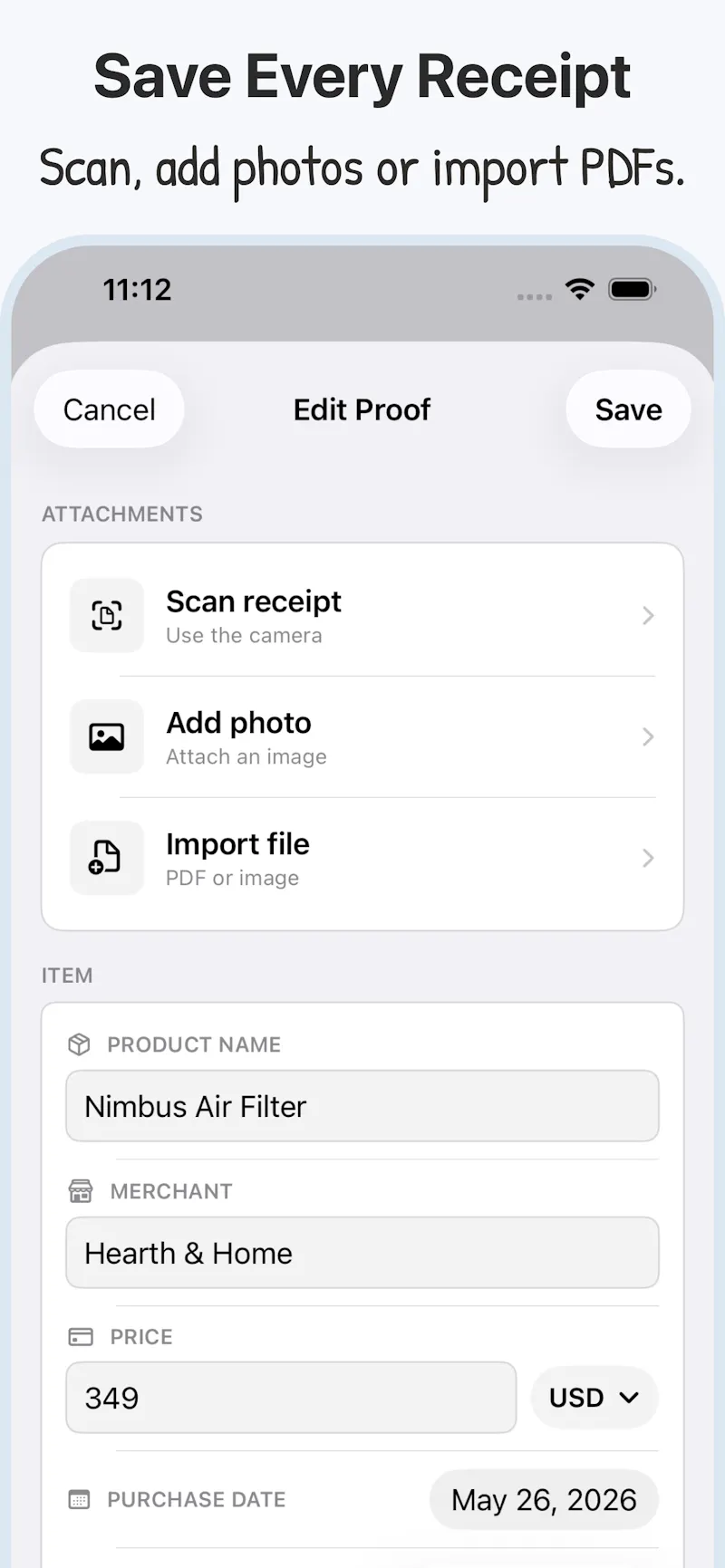 StoreProof screenshot 4