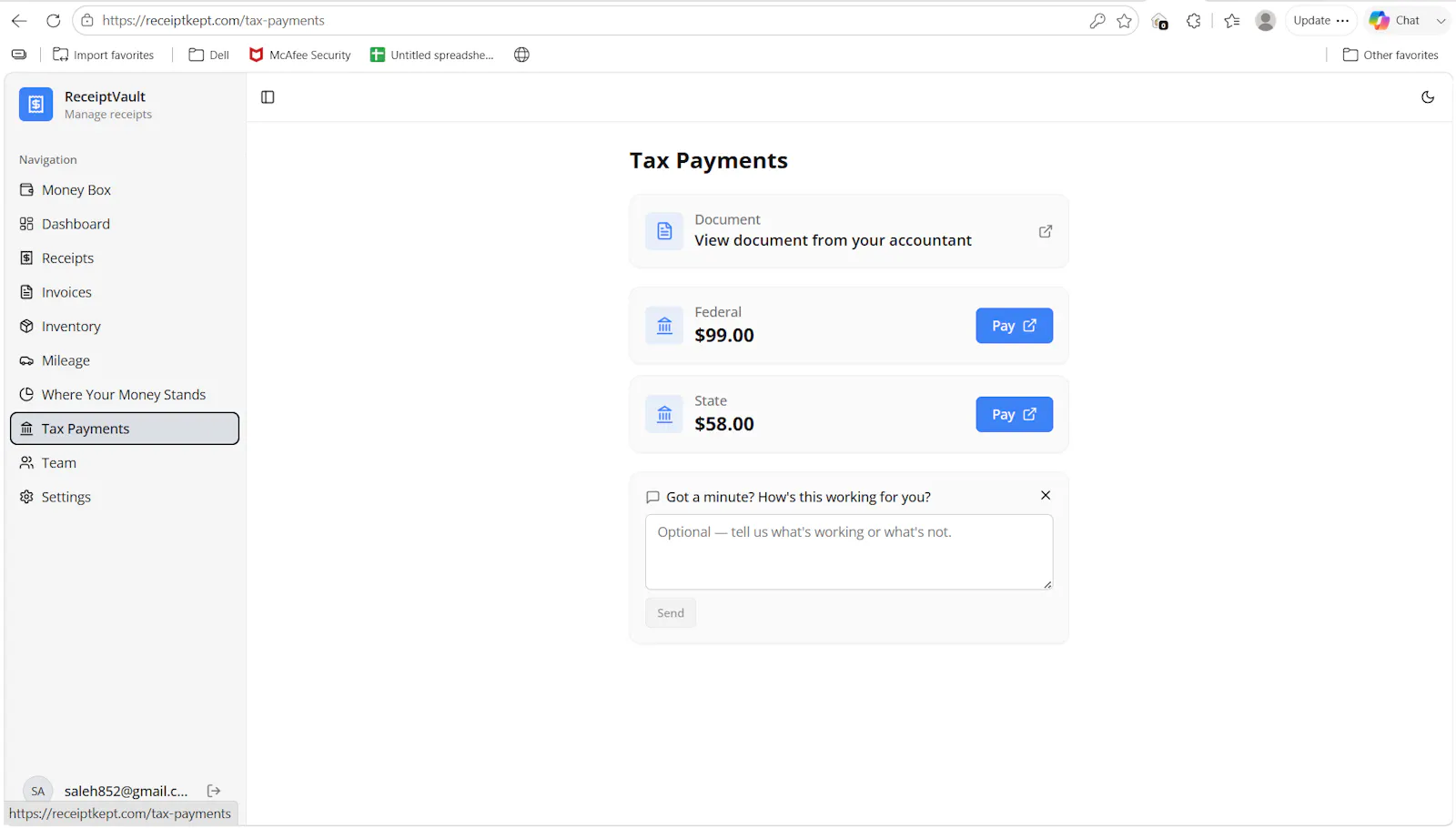 ReceiptKept screenshot 3