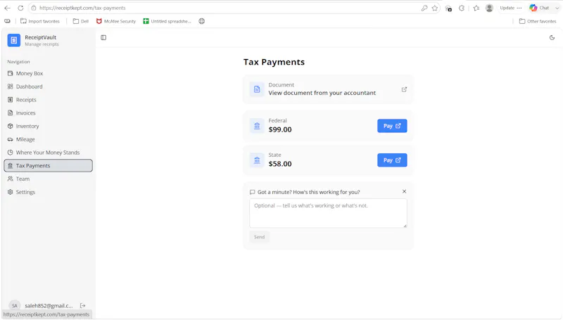 ReceiptKept screenshot 3