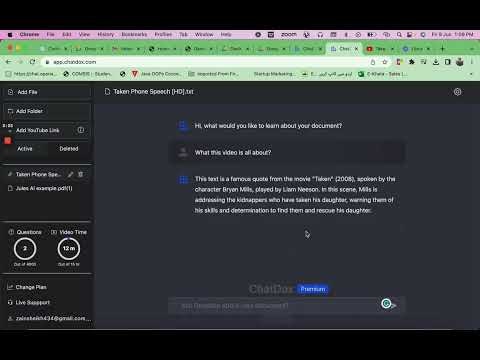 startuptile ChatDox-Chat with any Youtube videos