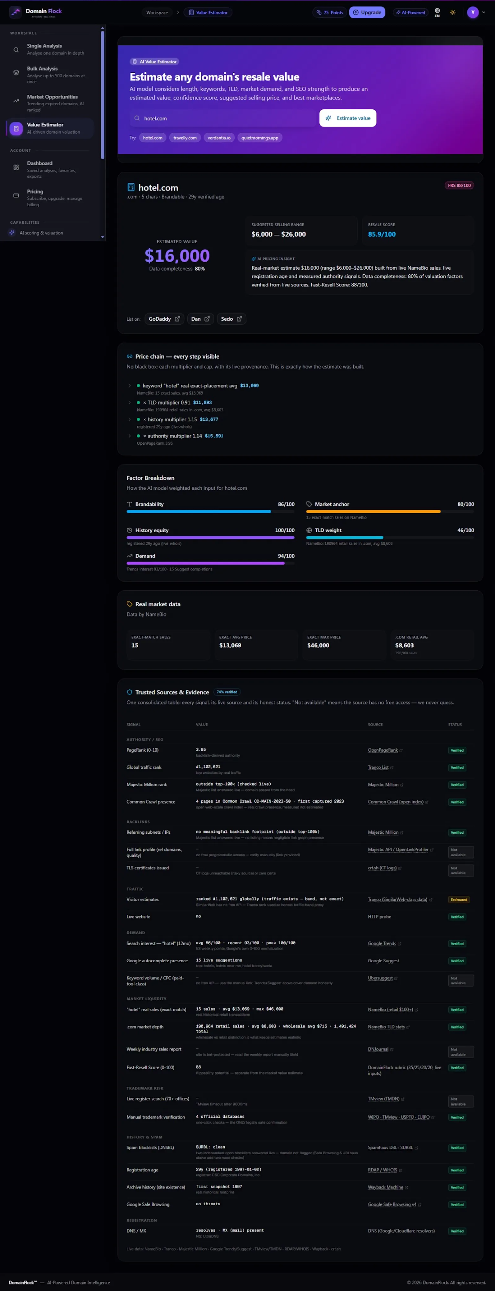 Domain Flock screenshot 6