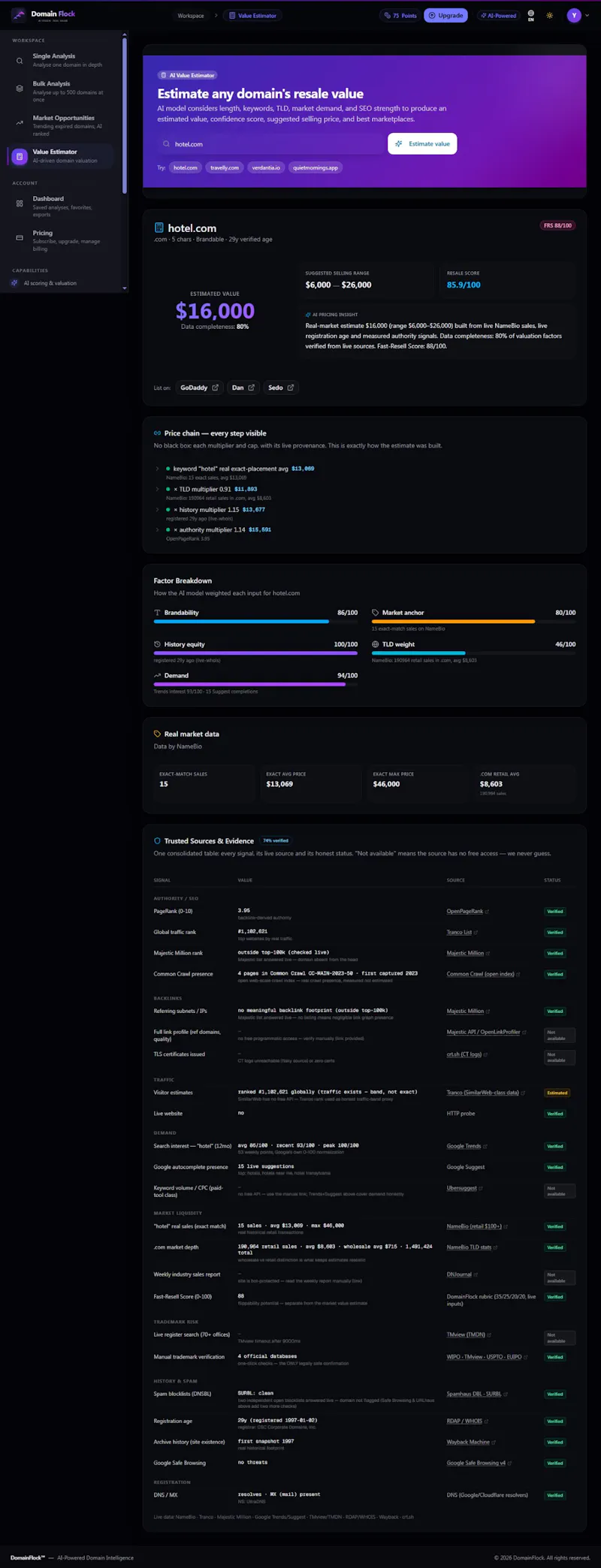 Domain Flock screenshot 6