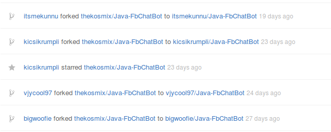 Messenger Chat Bot implementation in Java gallery image