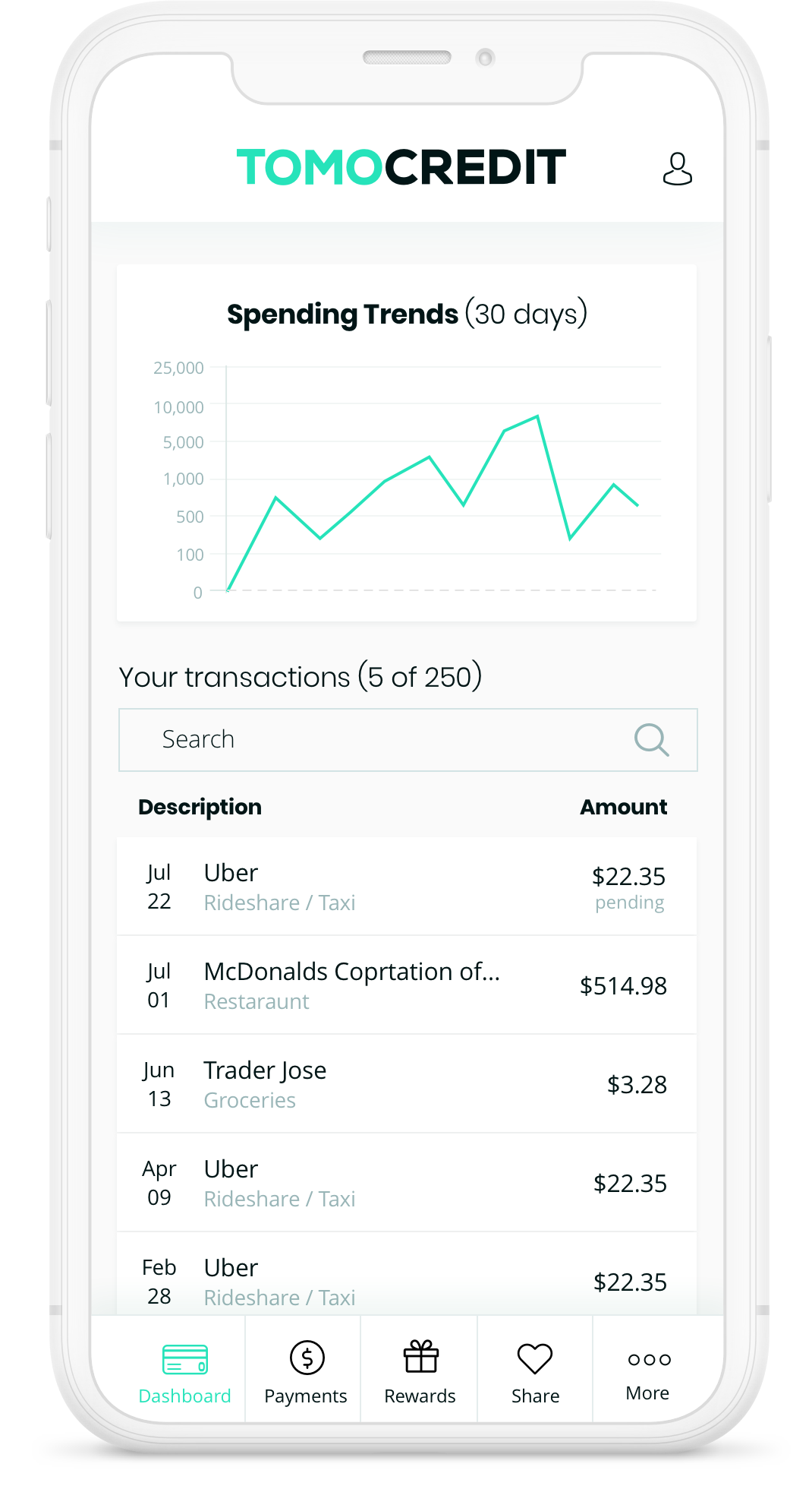 TomoCredit gallery image