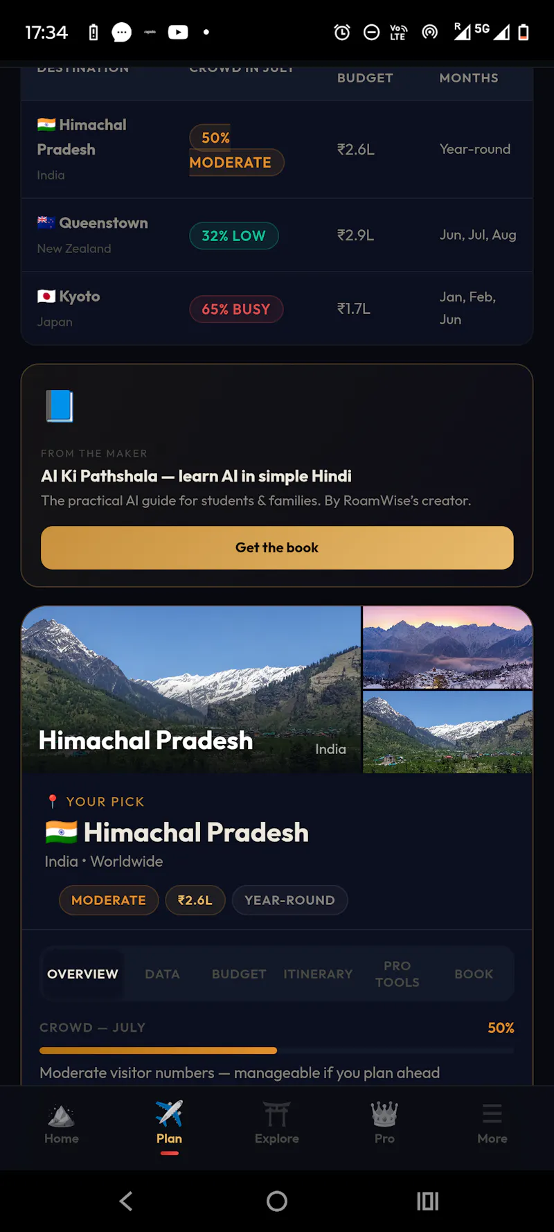 Roamwise - AI Travel Planner screenshot 4