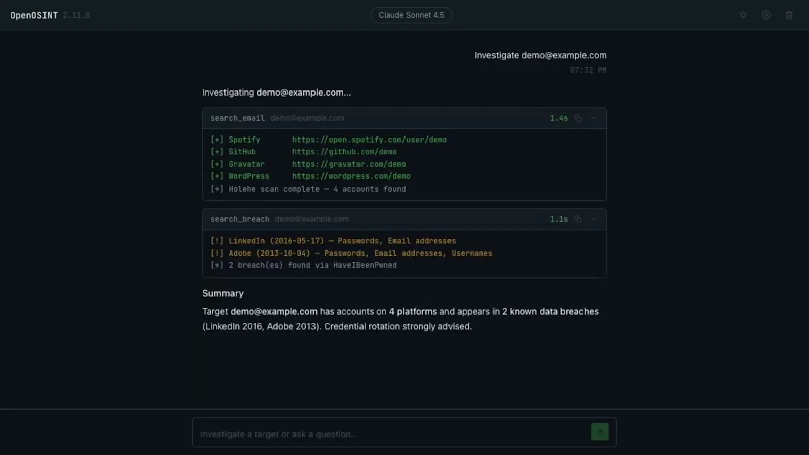 openosint(1) screenshot 1 (video preview)