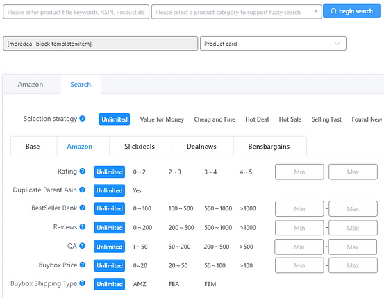 Moredeal para el creador - afiliado, amazon, monetización, contenido media 1