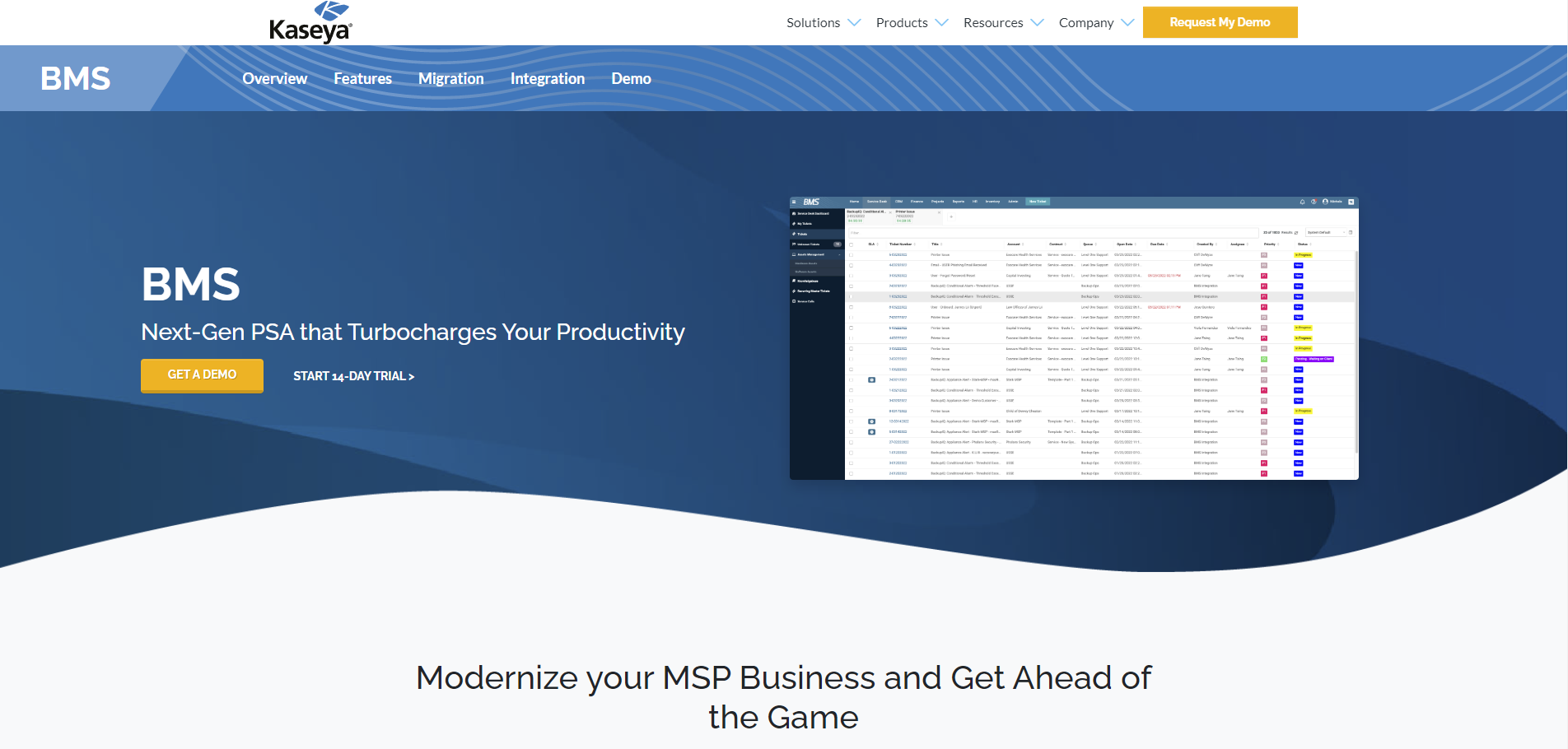 Kaseya BMS gallery image