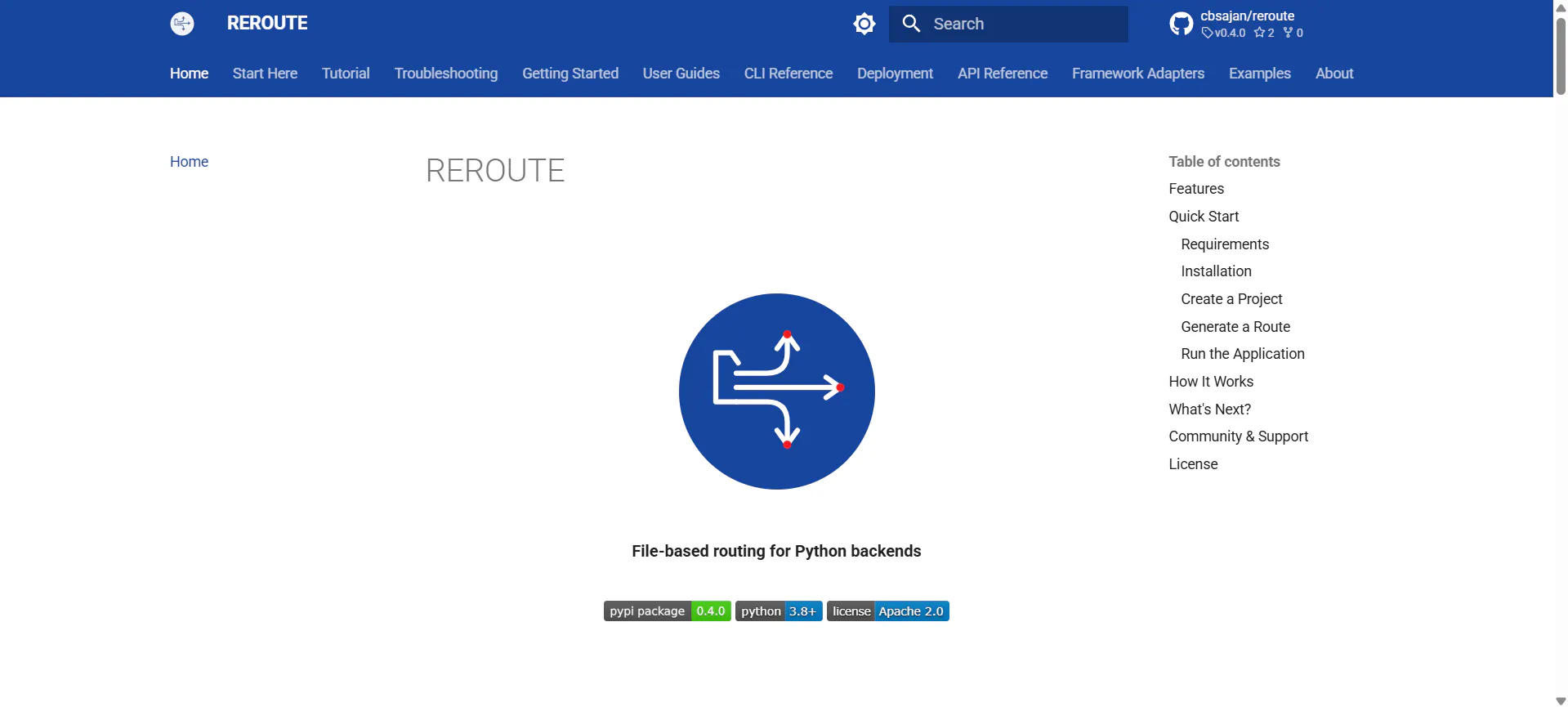 REROUTE gallery image