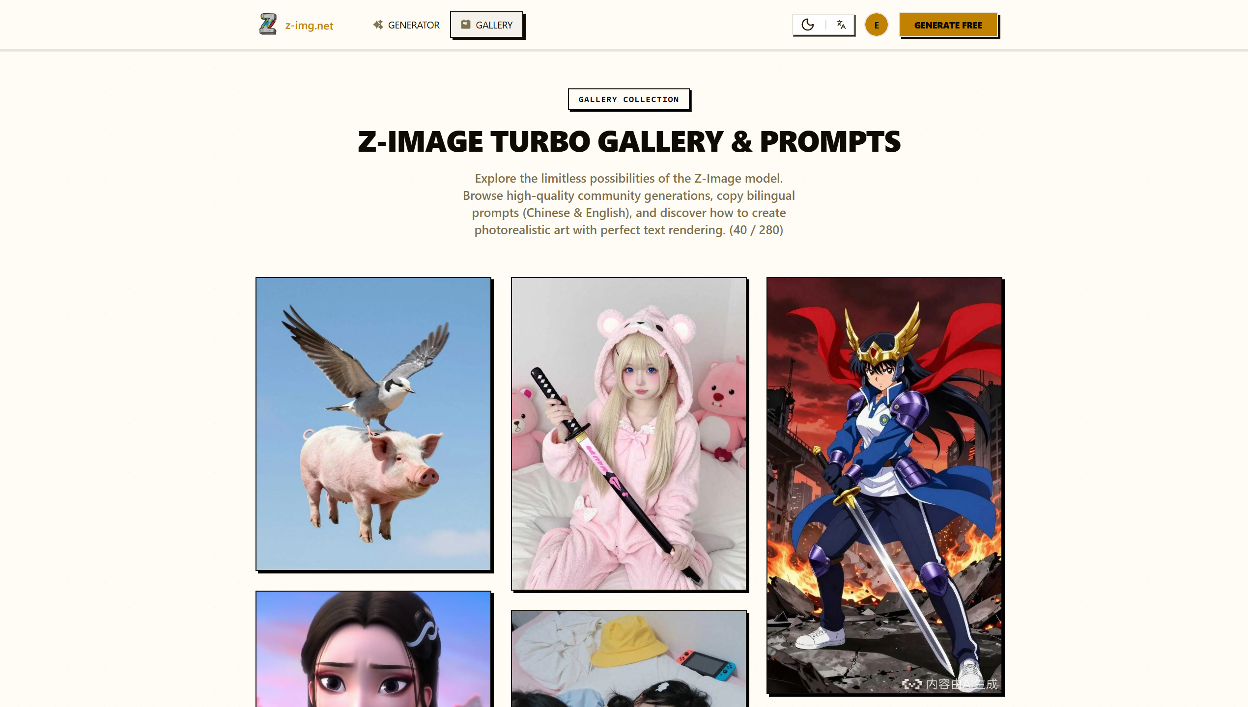 Z-Image Turbo Online gallery image