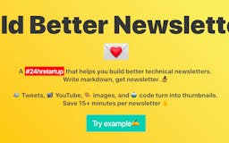 TechLetterApp 💌 - Build Better Newsletters media 2