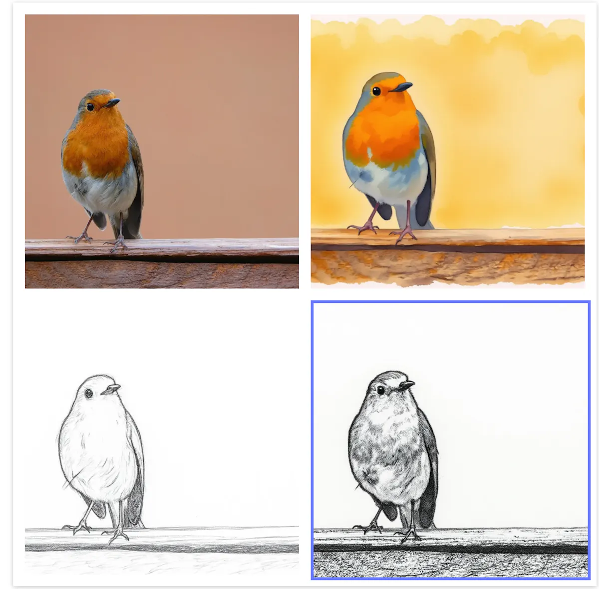 Picture to Drawing--100% Free No Sign Up