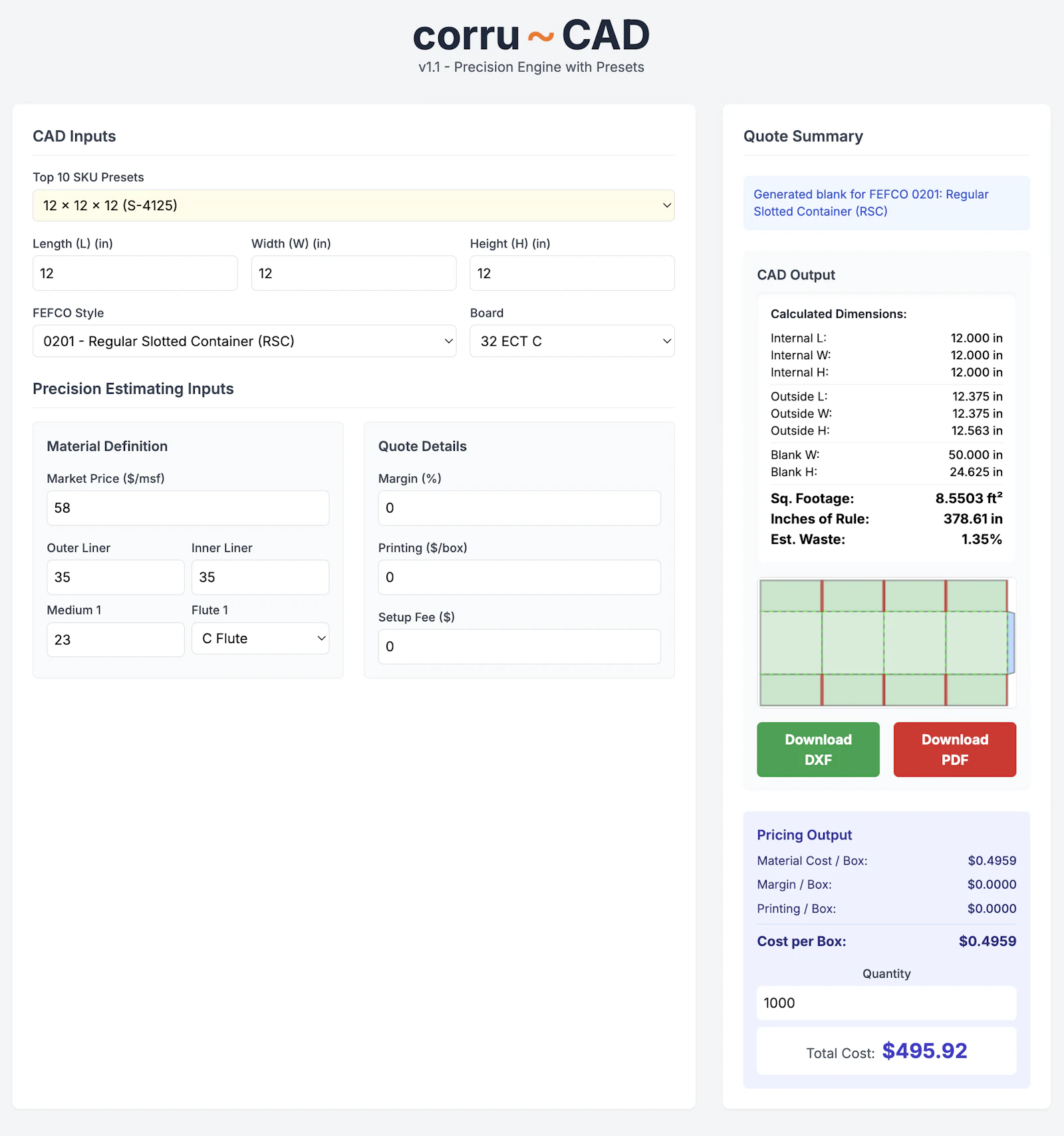 corru~CAD screenshot 3