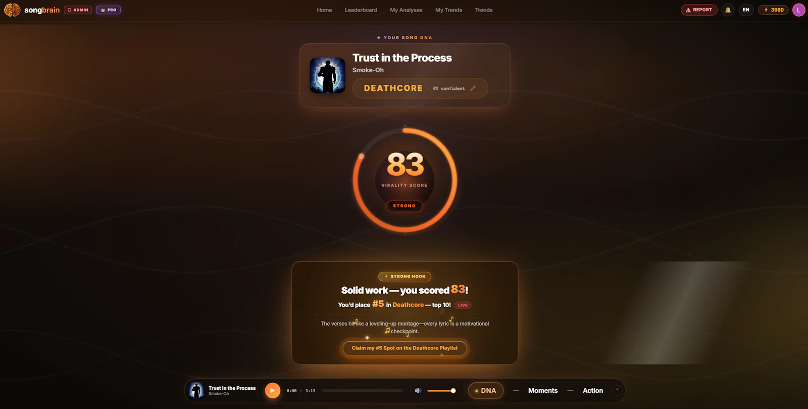 Songbrain screenshot 2