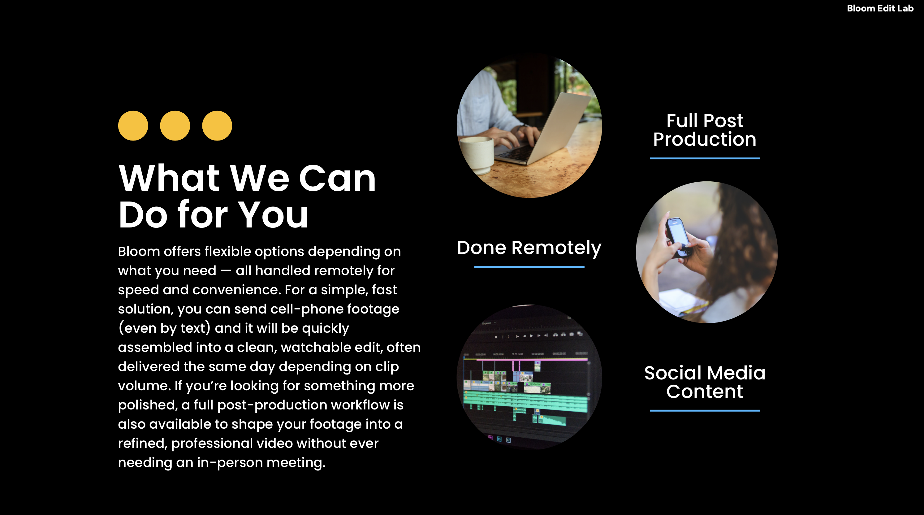 Bloom Edit Lab gallery image