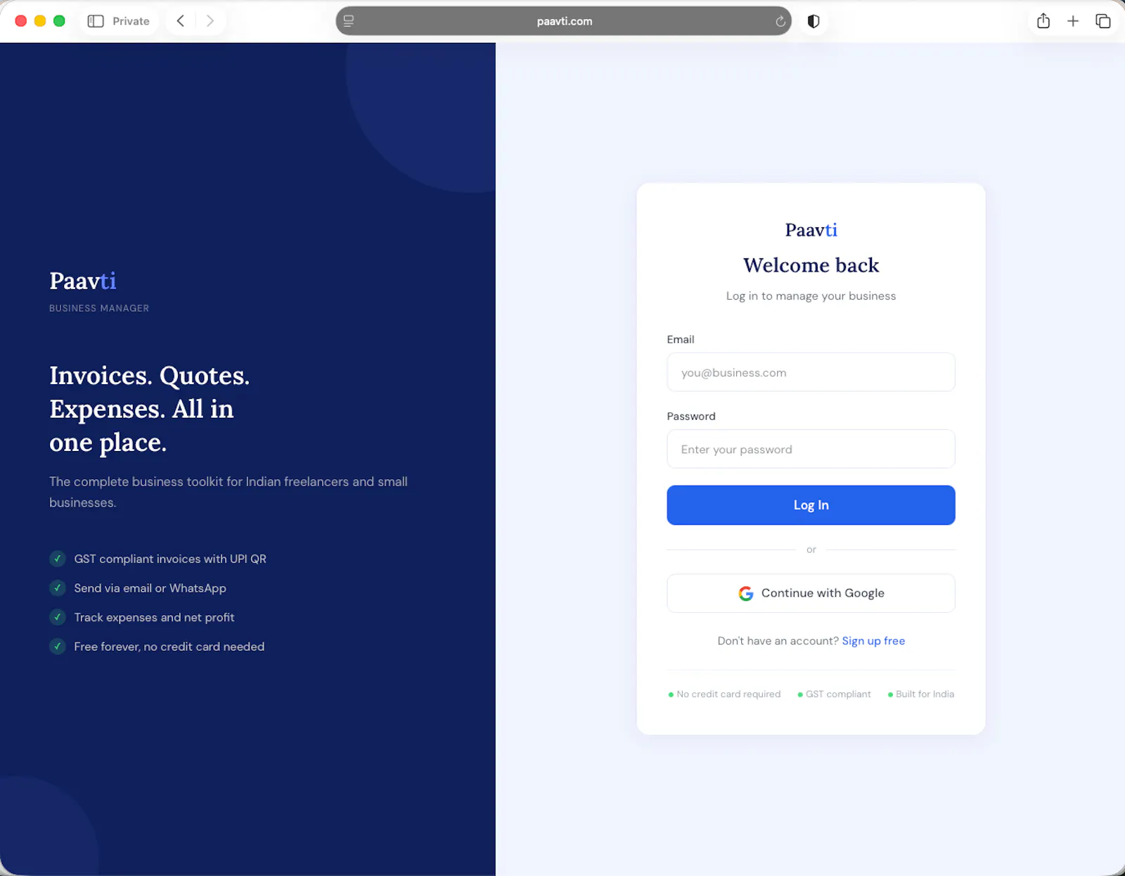 Paavti screenshot 1