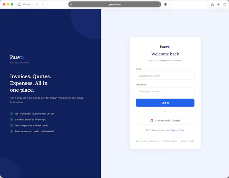 Paavti screenshot 1