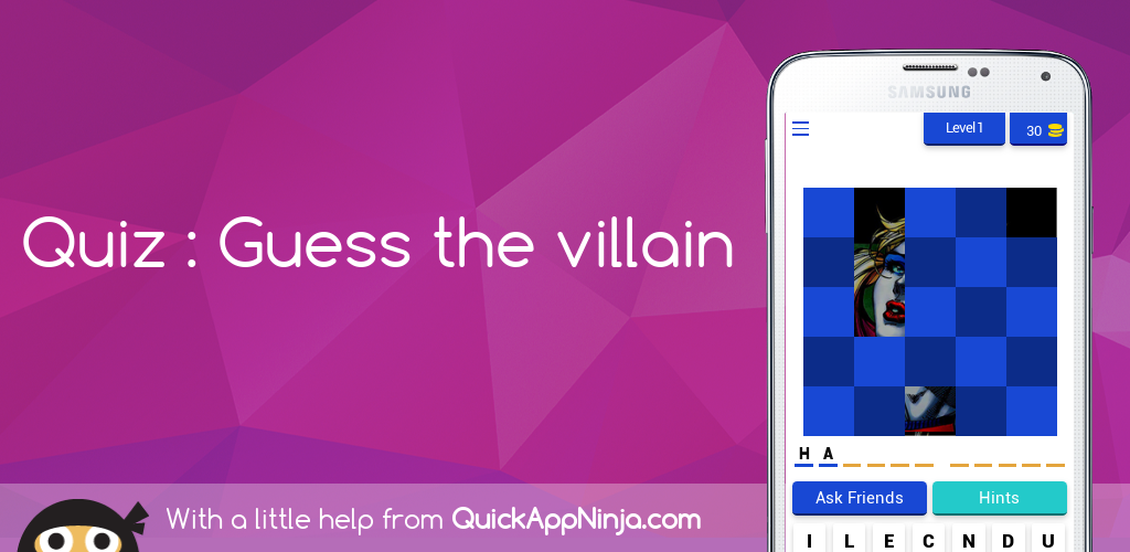 Quiz game - Guess the villains gallery image