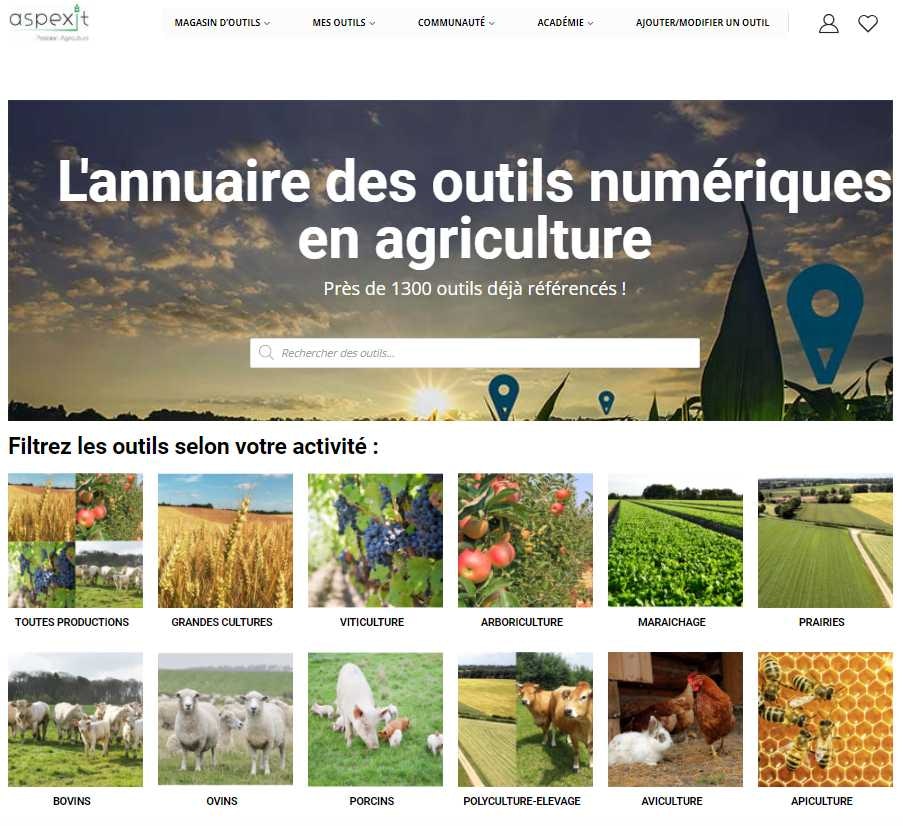 Directorio de herramientas digitales agrícolas