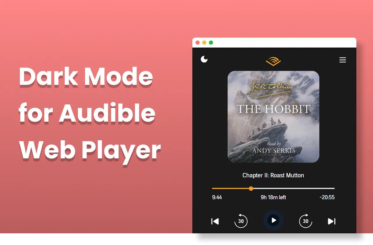 Audible Player Enhanced gallery image