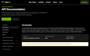 FreightAPIs gallery image