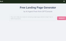 Free Landing Page Generator media 1