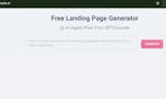 Free Landing Page Generator image