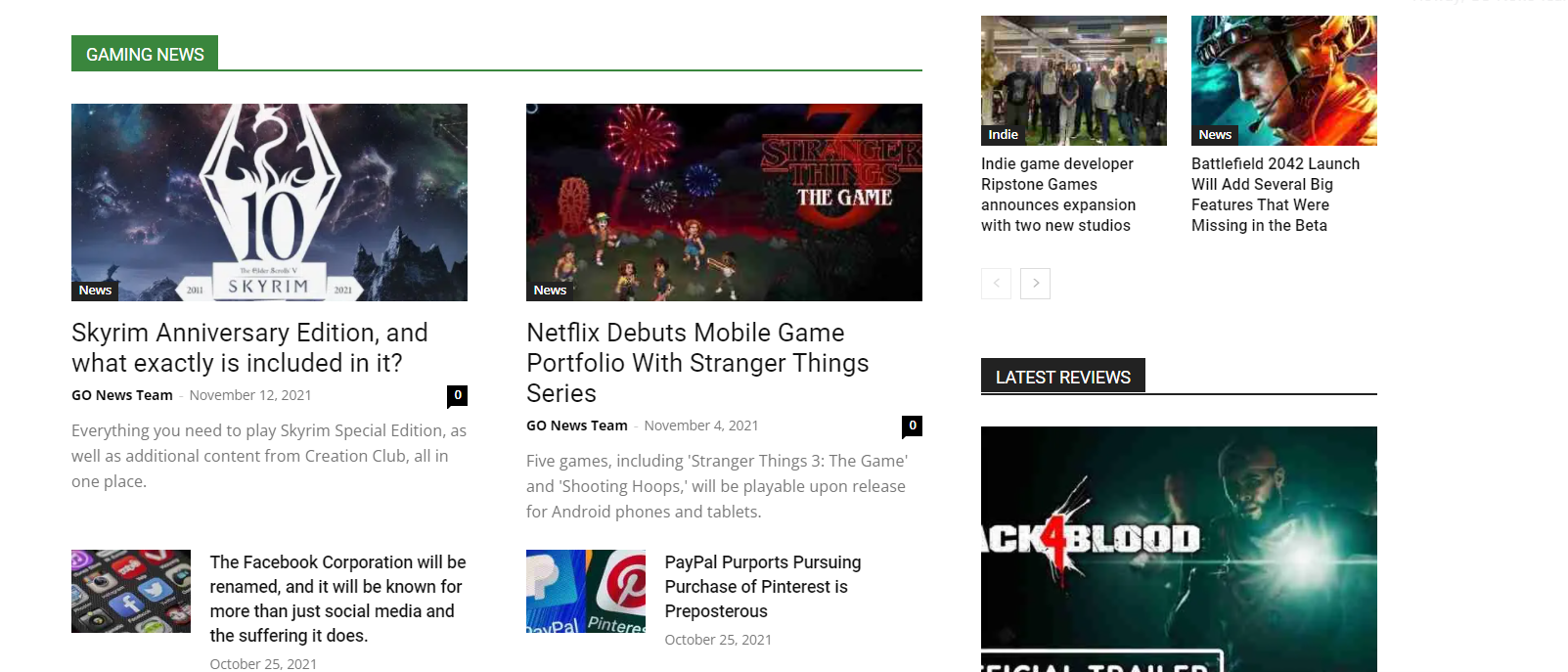 GO News Publication  gallery image